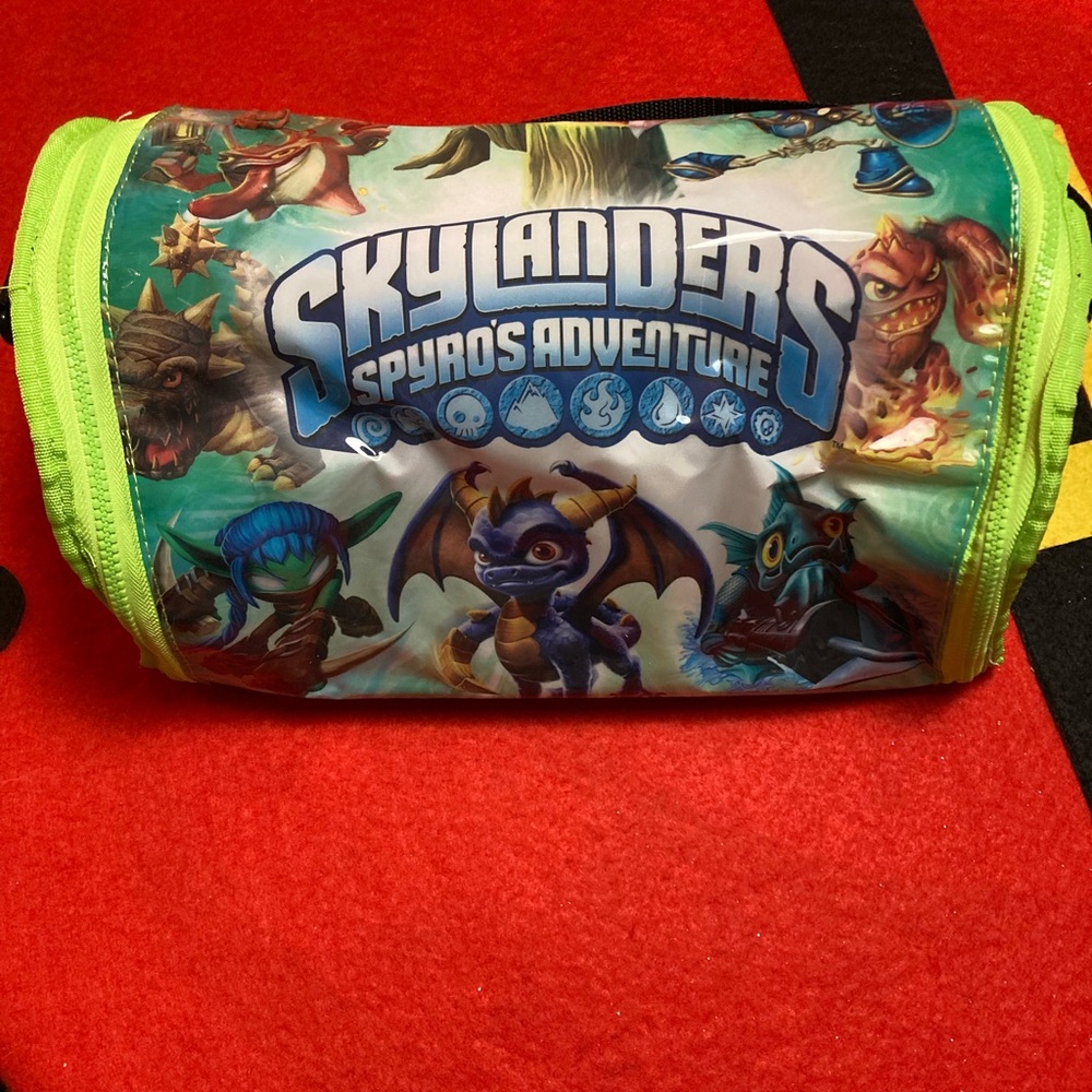 Skylanders Spyro’s Adventure Zip Carry Case Travel Storage In Great Condition